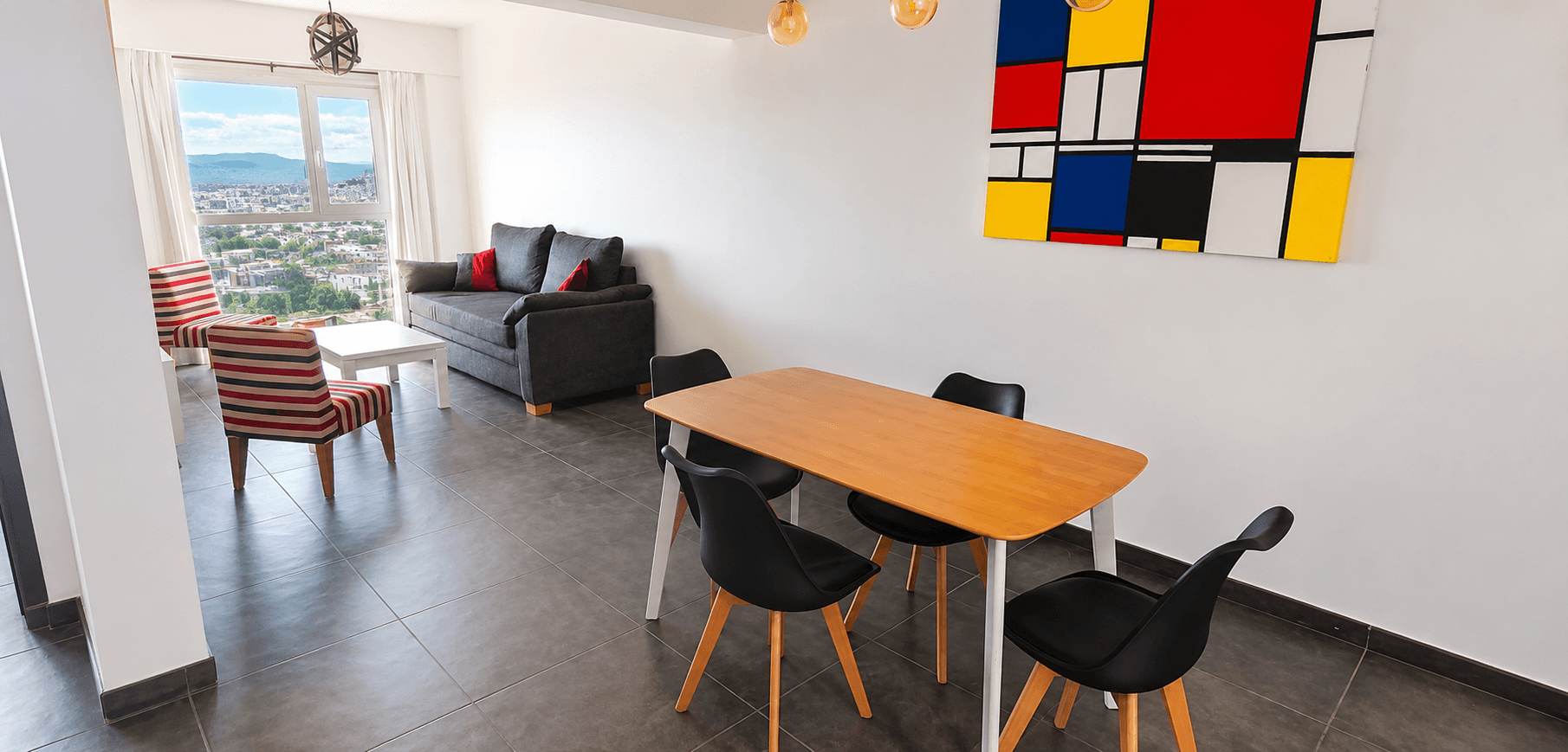 Interior de departamento moderno Brickell